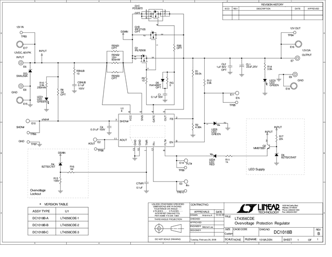 DC1018B-B - Schematic
