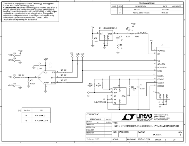 DC1067A-A - Schematic