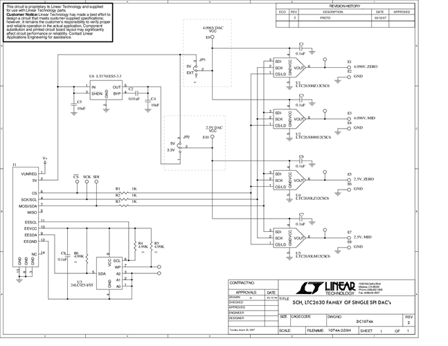 DC1074A - Schematic