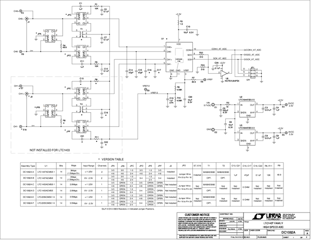DC1082A-A - Schematic