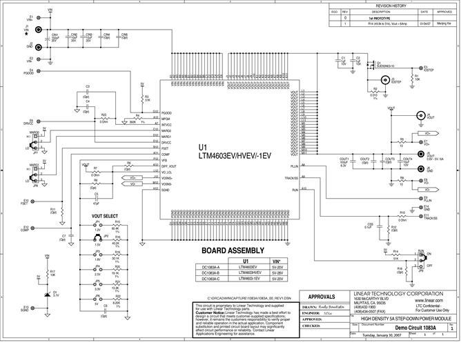 DC1083A-A - Schematic