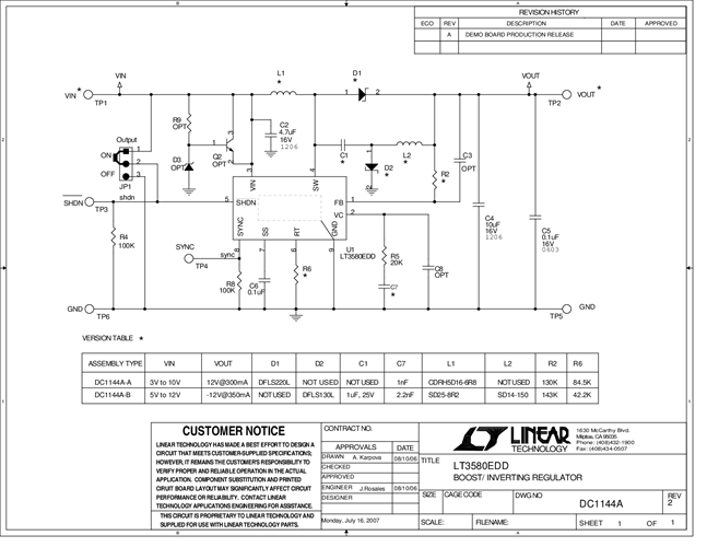 DC1144A-A - Schematic