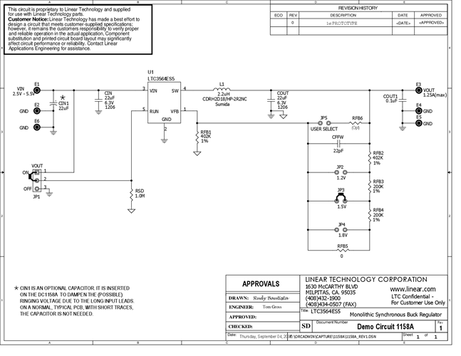 DC1158A - Schematic