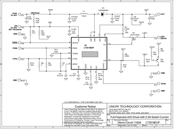 DC1160A - Schematic
