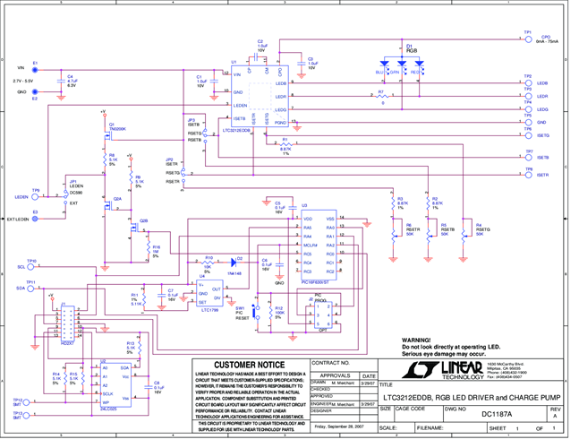 DC1187A - Schematic
