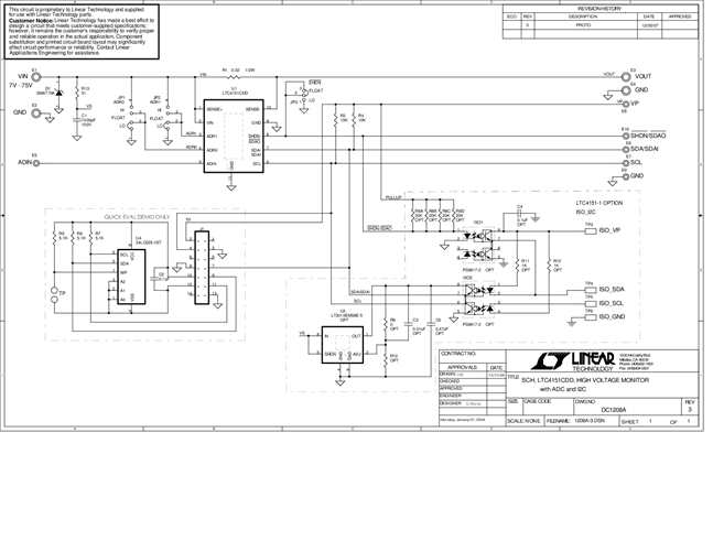 DC1208A - Schematic