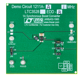 DC1211A-A Evaluation Board - Top View