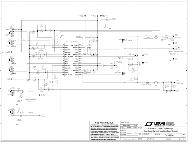 DC1235A - Schematic