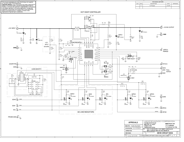 DC1243A - Schematic