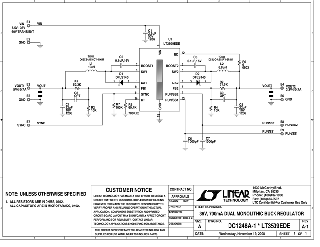 DC1248A - Schematic