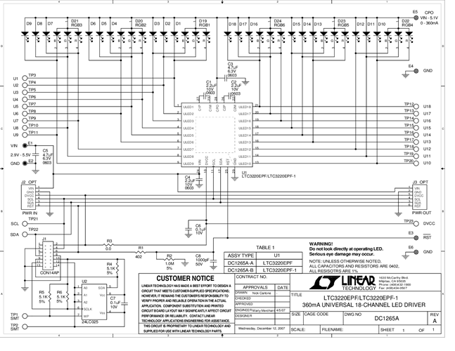 DC1265A-A - Schematic