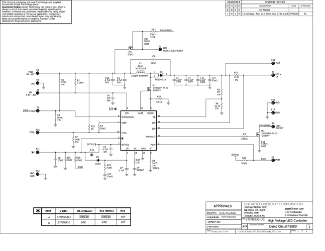 DC1268B-A - Schematic