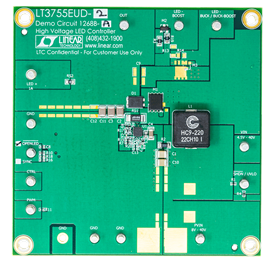 DC1268B-A Evaluation Board - Top View