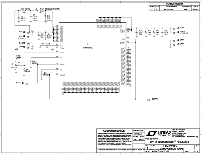 DC1307B - Schematic