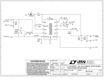 DC1313A - Schematic