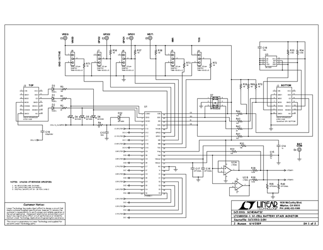 DC1331D - Schematic