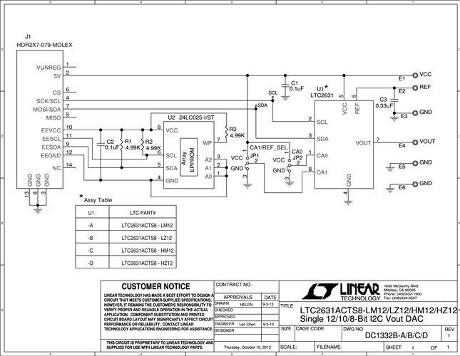 DC1332B - Schematic