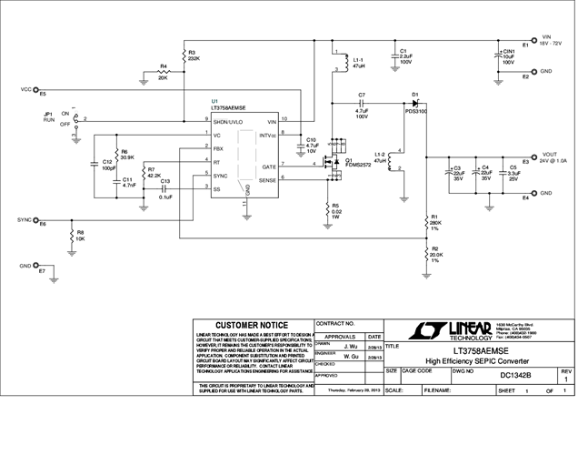 DC1342B - Schematic