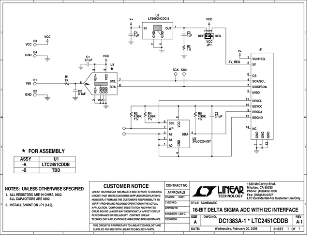 DC1383A-A - Schematic