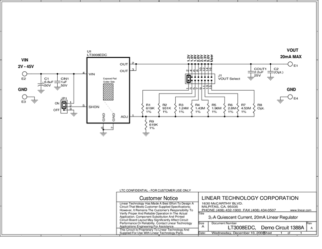 DC1388A - Schematic
