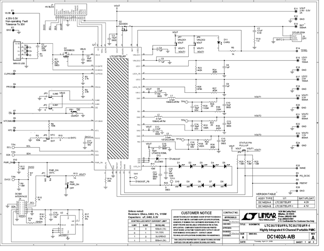 DC1402A-A - Schematic