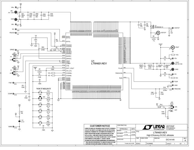 DC1414A - Schematic