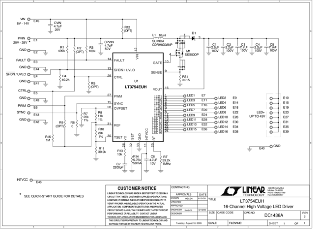DC1436A - Schematic