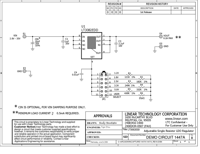 DC1447A - Schematic