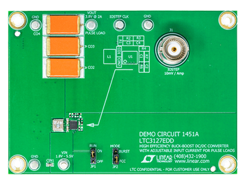 DC1451A Evaluation Board - Top View