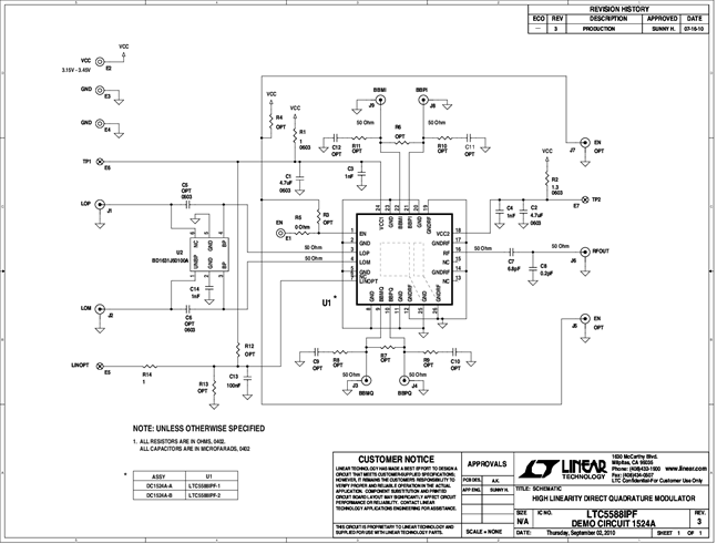 DC1524A-A - Schematic