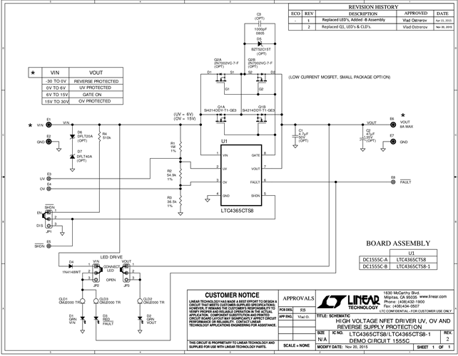 DC1555C - Schematic