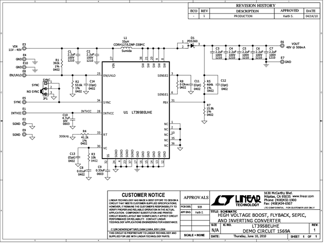 DC1569A - Schematic