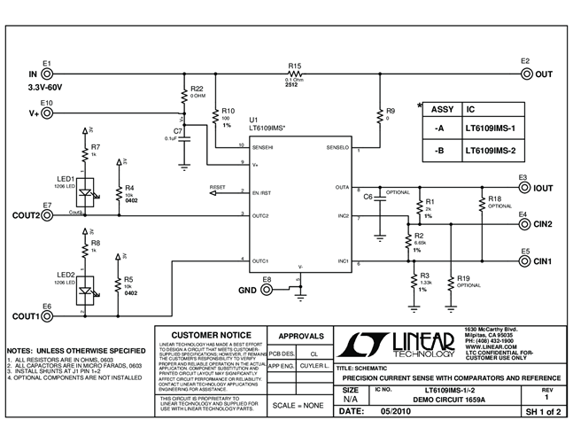 DC1659A-A - Schematic