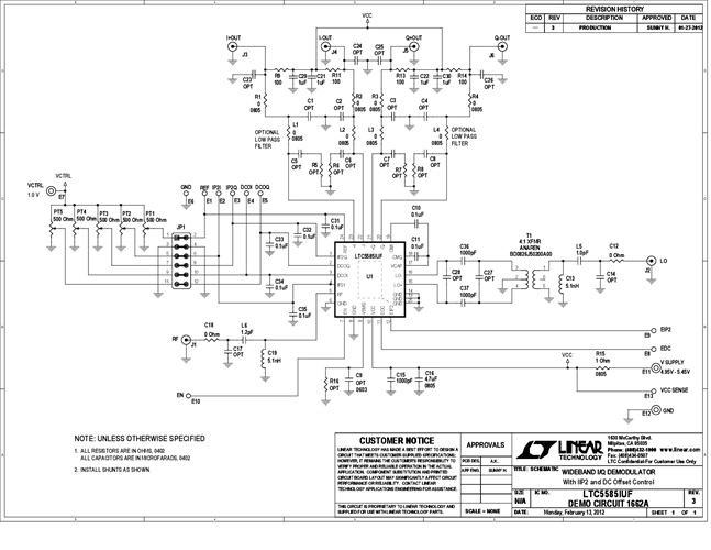 DC1662A - Schematic