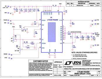 DC1707A - Schematic