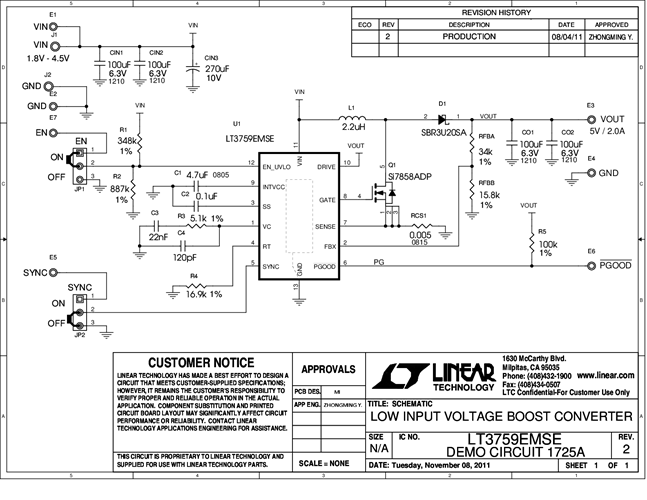 DC1725A - Schematic