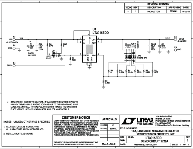 DC1728A - Schematic