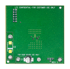 DC1728A Evaluation Board - Bottom View