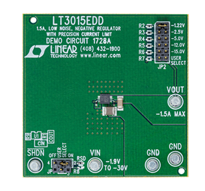 DC1728A Evaluation Board - Top View