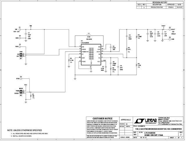 DC1764A - Schematic