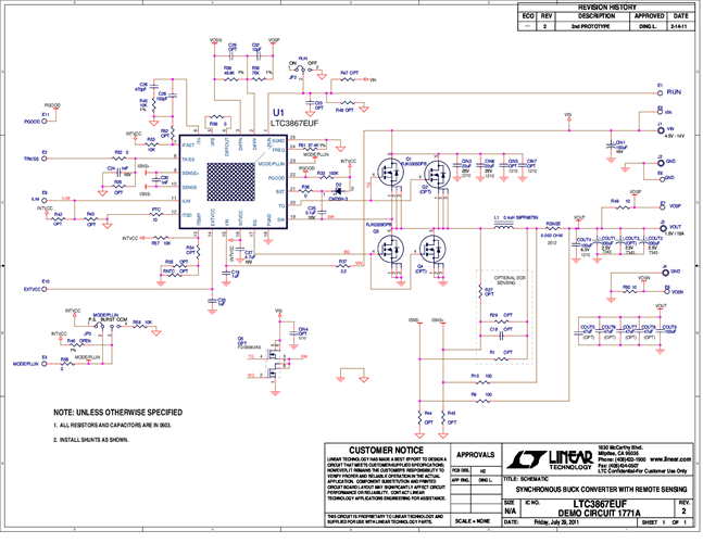 DC1771A - Schematic