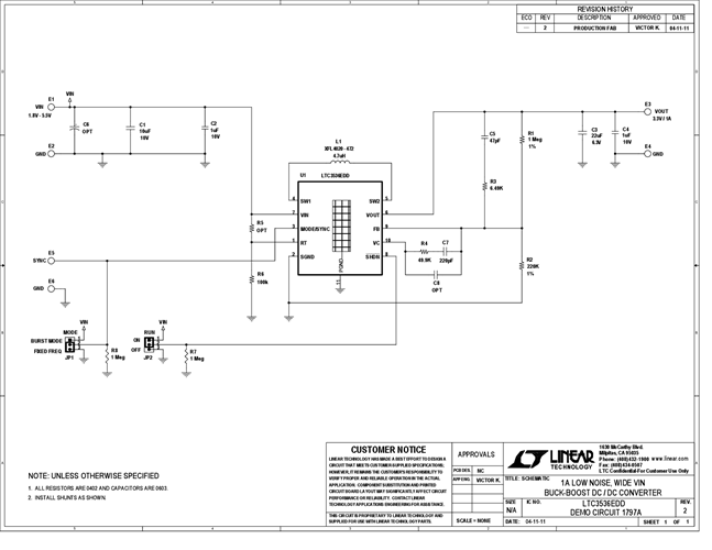 DC1797A - Schematic