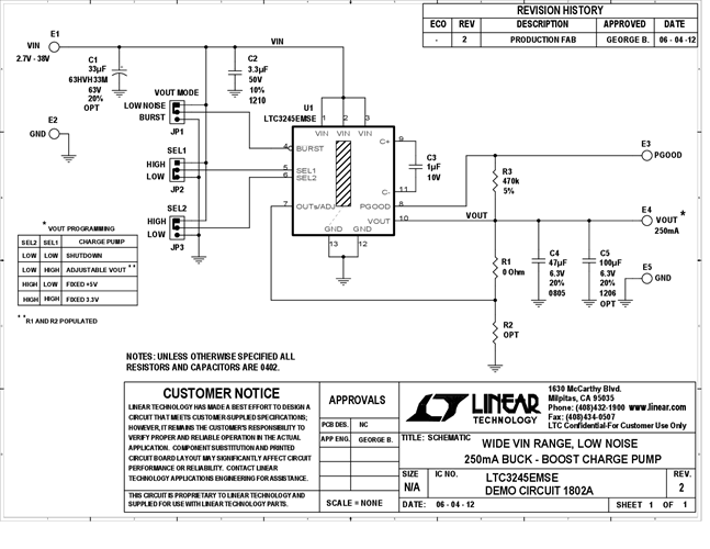 DC1802A - Schematic