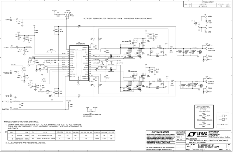 DC1807A-A - Schematic