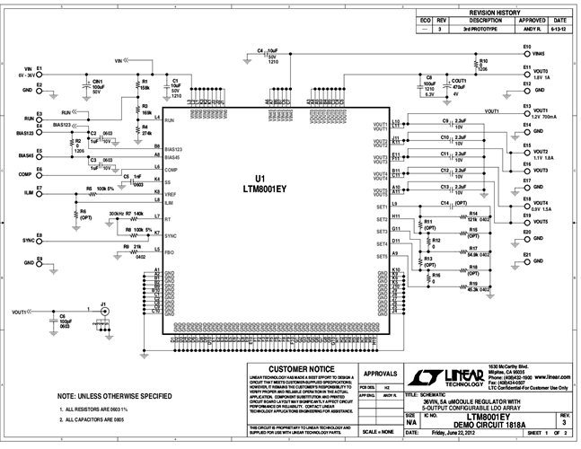 DC1818A - Schematic