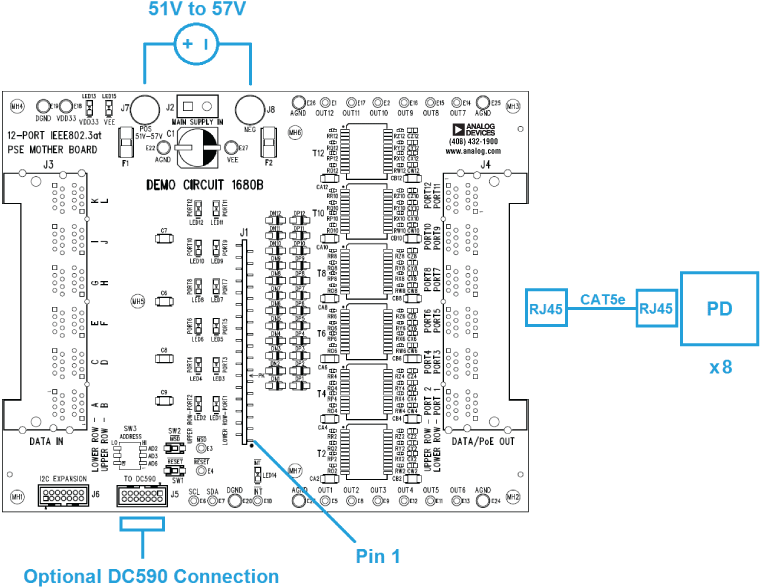 DC1843B Application Circuit
