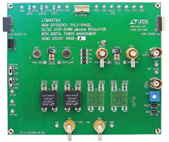 DC1989B-A - Demo Board Image