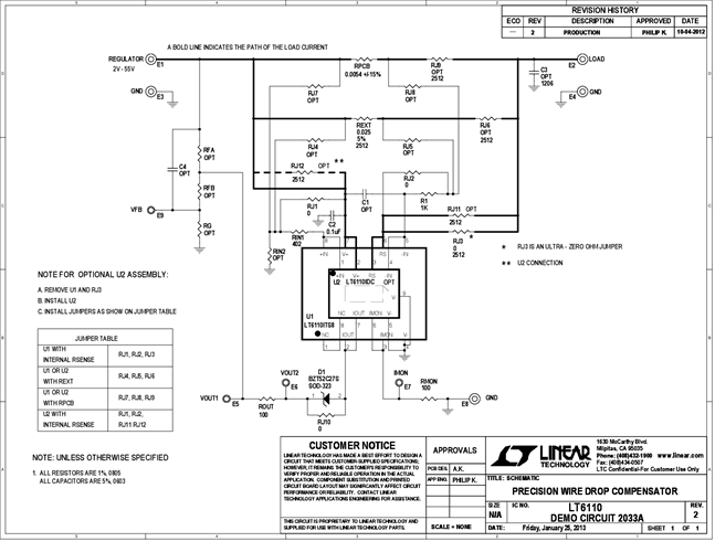 DC2033A - Schematic