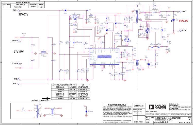 DC2046A-F Application Circuit