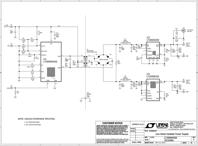 DC2049A - Schematic